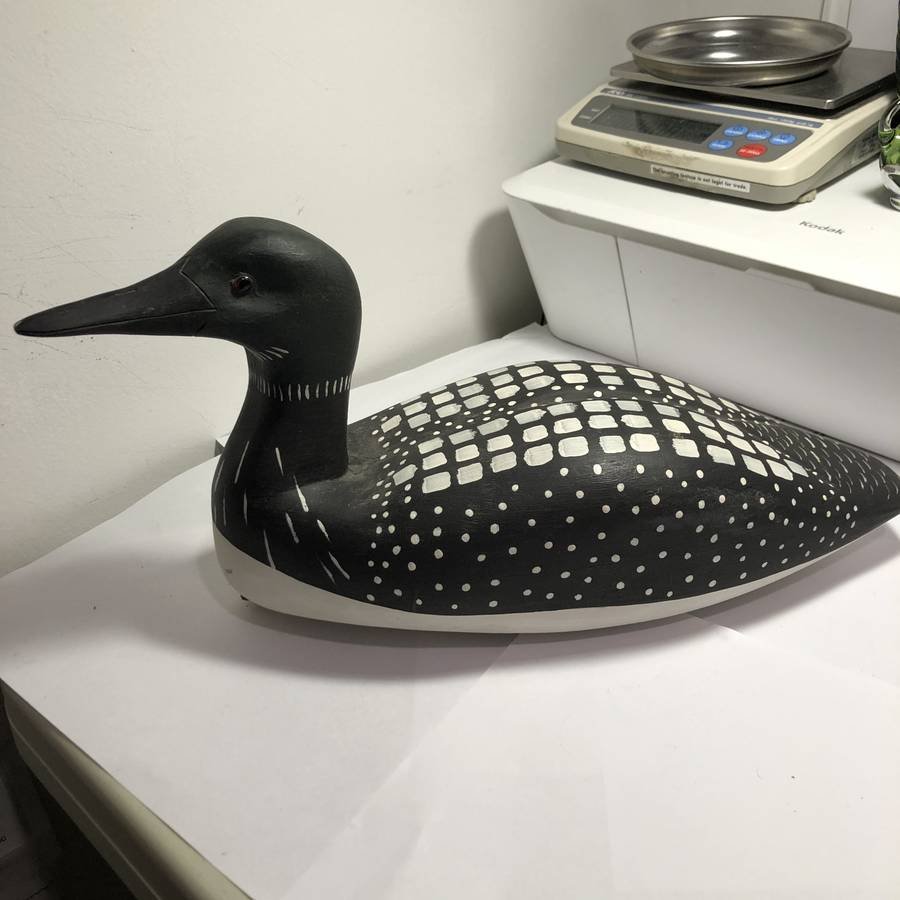 Vtg Tabernacle NJ Duck Decoy 1983 Signed David Howell (1 of 9)