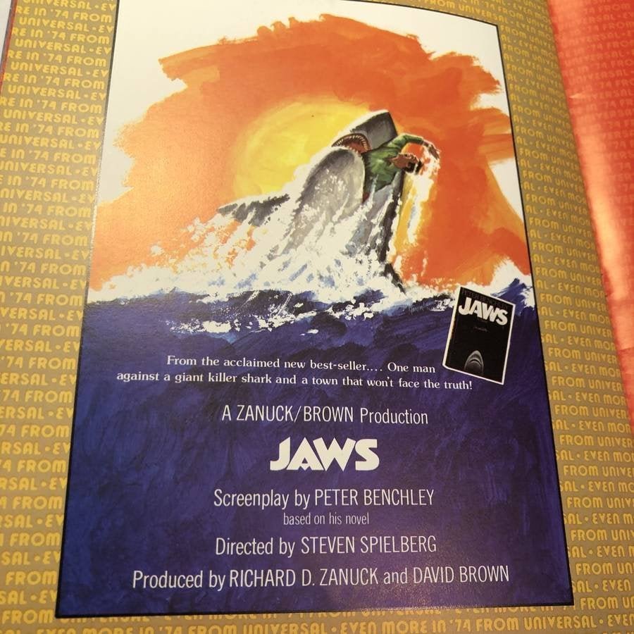 An Original Vintage Theatrical Movie Campaign Booklet.. (1 of 8)