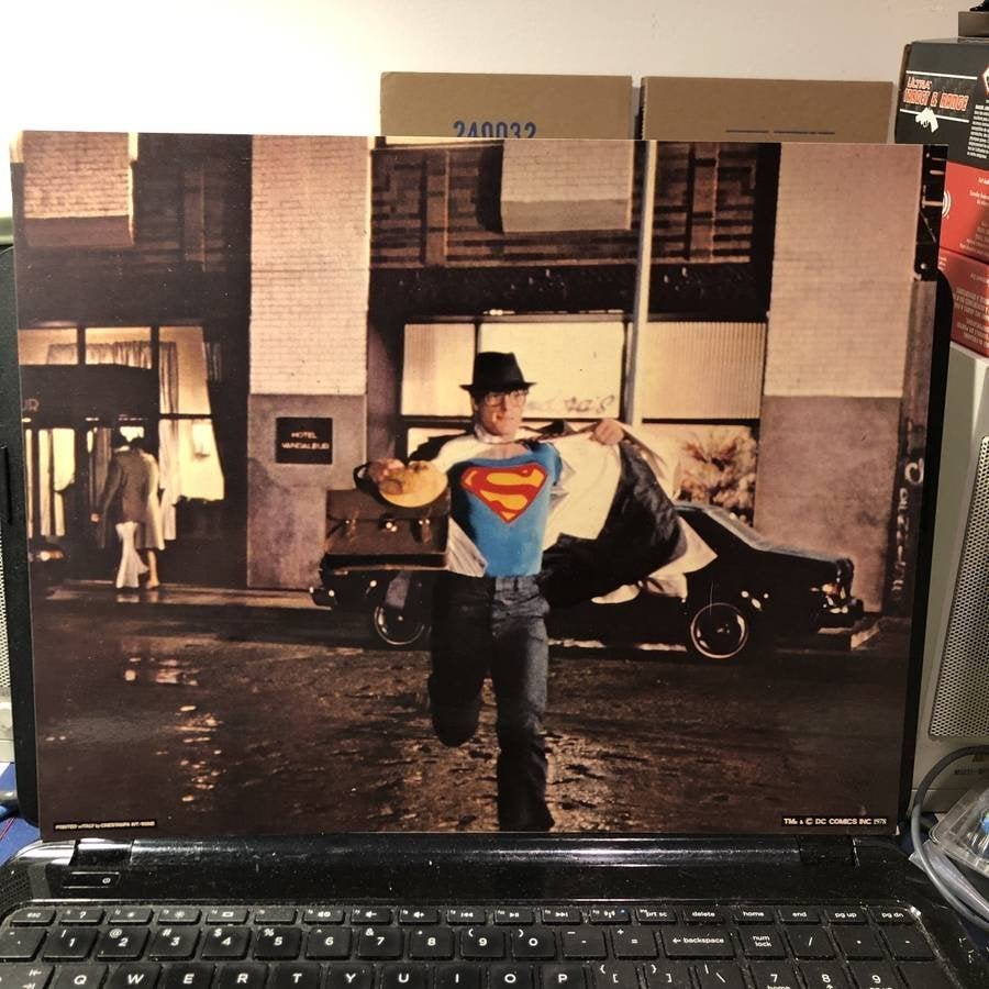 Superman the Movie 1978 Key Original Lobby Card....: Superman the Movie 1978 Key Original Lobby Card 11" x 14" in VG Condition from an Estate. $5 DOMESTIC SHIPPING!
