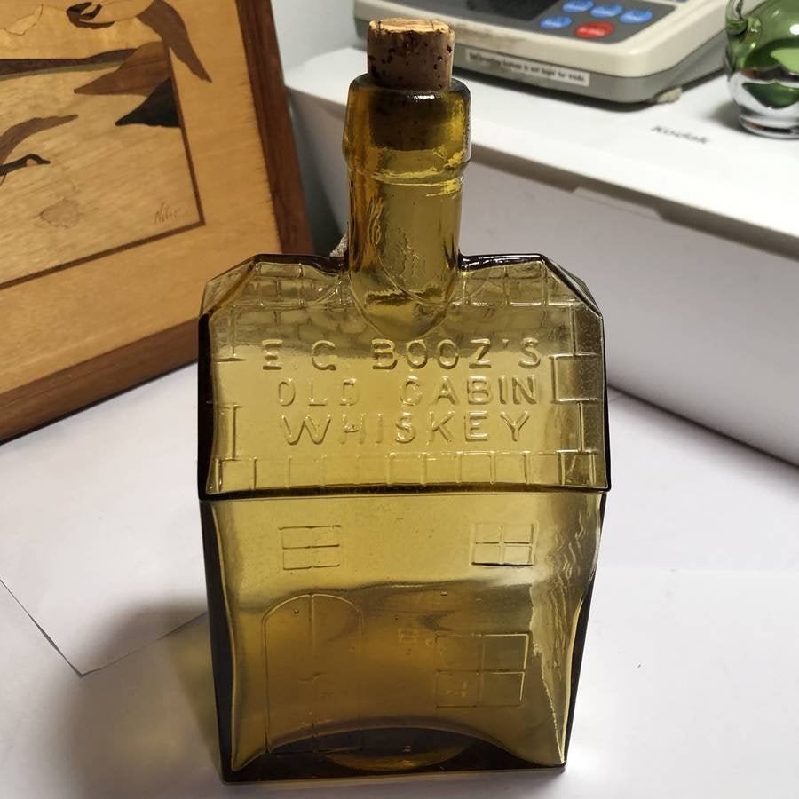 Vintage 1970's Edition of EG Booz's Whiskey Bottle... (1 of 5)