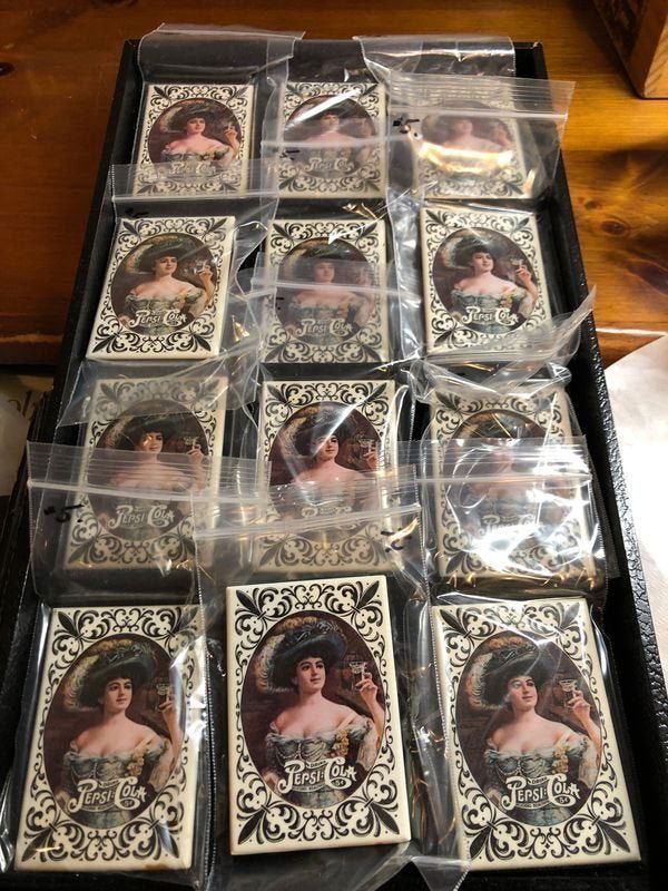 Vintage Lot of 12 Pepsi Cola Vintage Pocket Mirrors... (1 of 3)