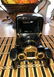 Vintage Heavy Ceramic Black Old Car with Gold Accents.. - 4