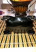 Vintage Heavy Ceramic Black Old Car with Gold Accents.. - 8