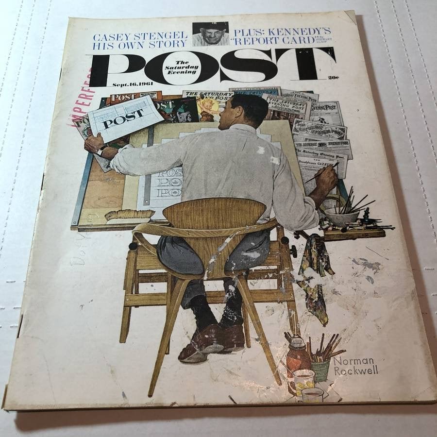 Saturday Evening Post Sept 16, 1961 Magazine Norman.... (1 of 4)