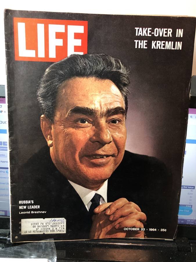 LIFE Magazine 1964 Leonid Brezhnev Edition Magazine... (1 of 3)