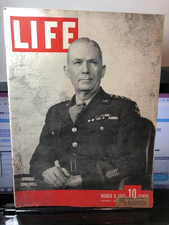 LIFE Magazine 1943 General Somervell Edition as Pic (1 of 5)
