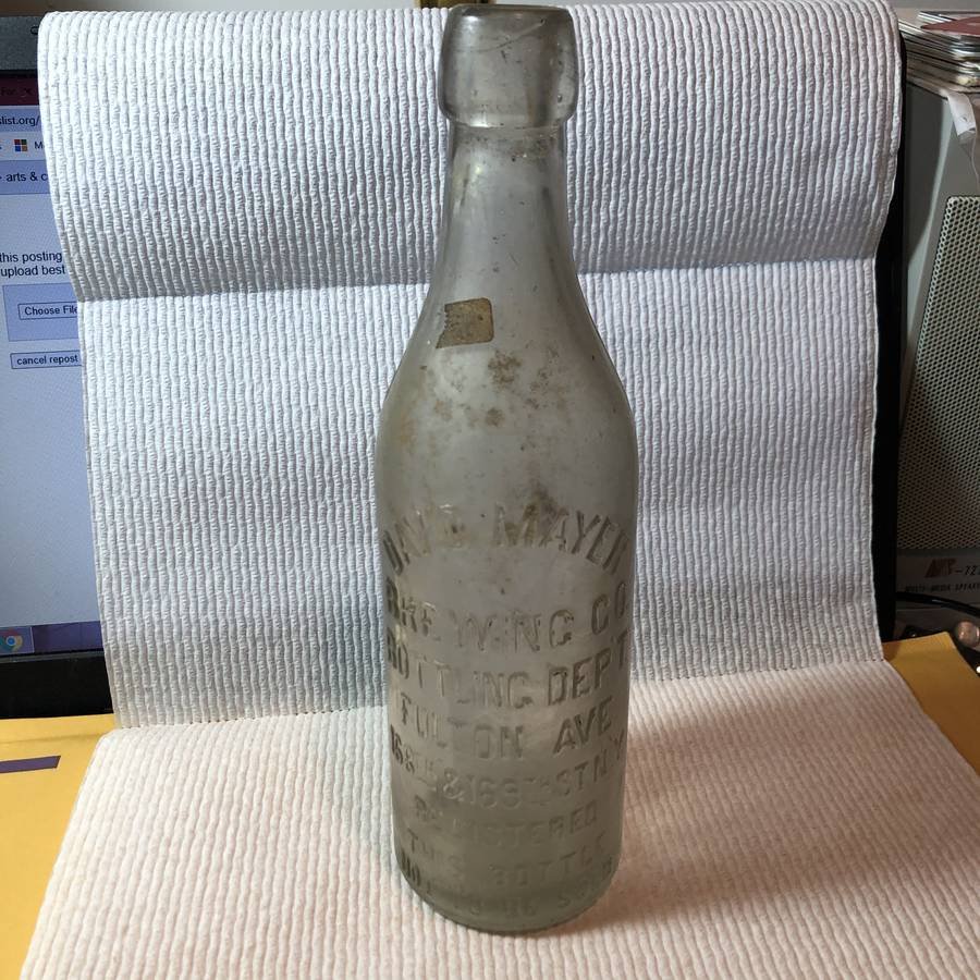 Early FULTON AVE, NYC David Mayer Brewing Co Bottle... (1 of 5)