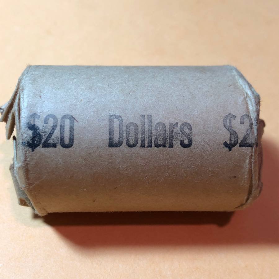 Original 1978-P Uncirculated Condition Roll of 20 Ike.. (1 of 2)