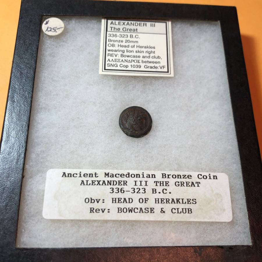 Alexander the Great Bronze Ancient Coin 336-323 B.C.... (1 of 6)