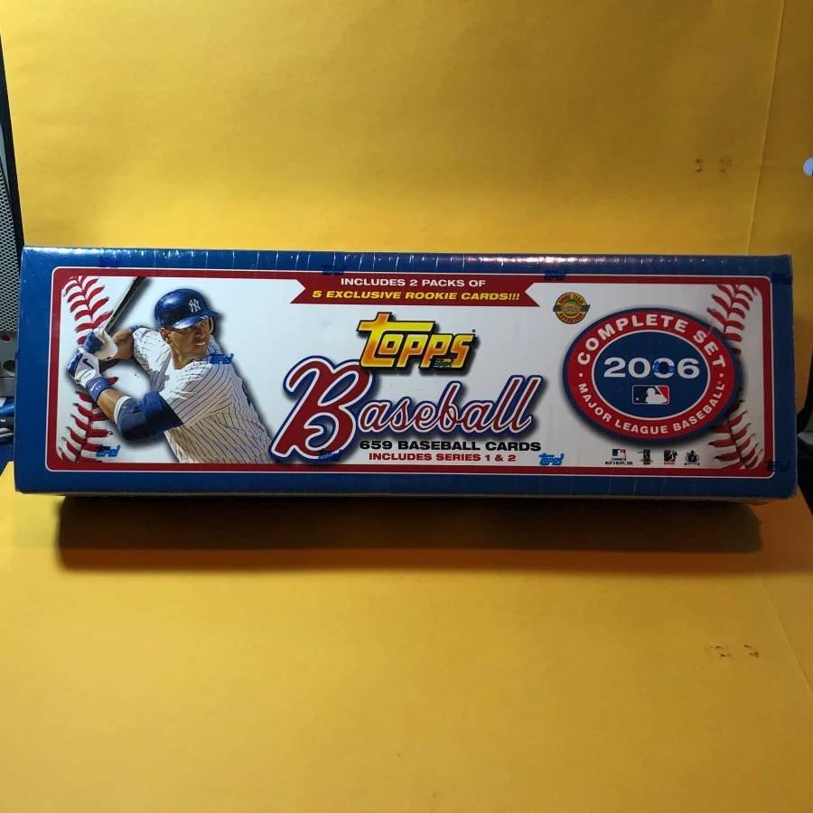TOPPS COMPLETE 2006 BASEBALL CARD SET SEALED IN CELLO (1 of 4)