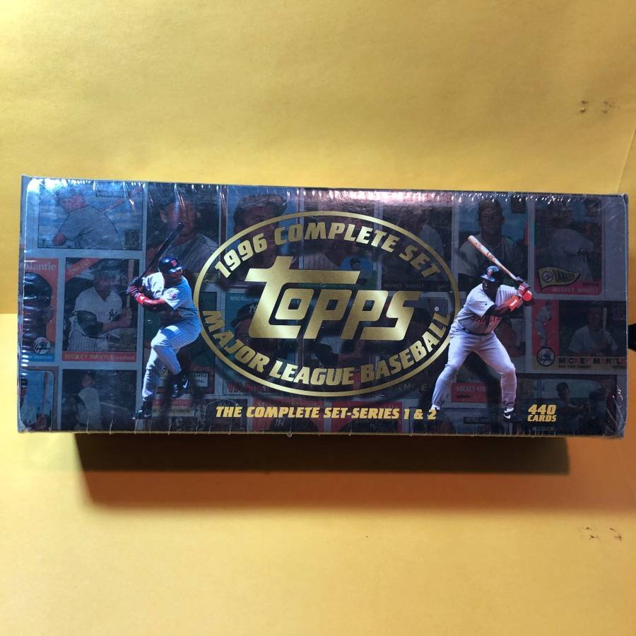TOPPS COMPLETE 1996 BASEBALL CARD SET SEALED IN CELLO (1 of 4)