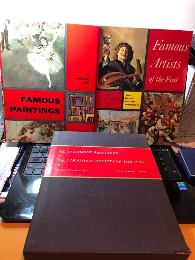 Vtg FAMOUS ARTISTS & PAINTINGS by Alice Elizabeth Chase (1 of 6)