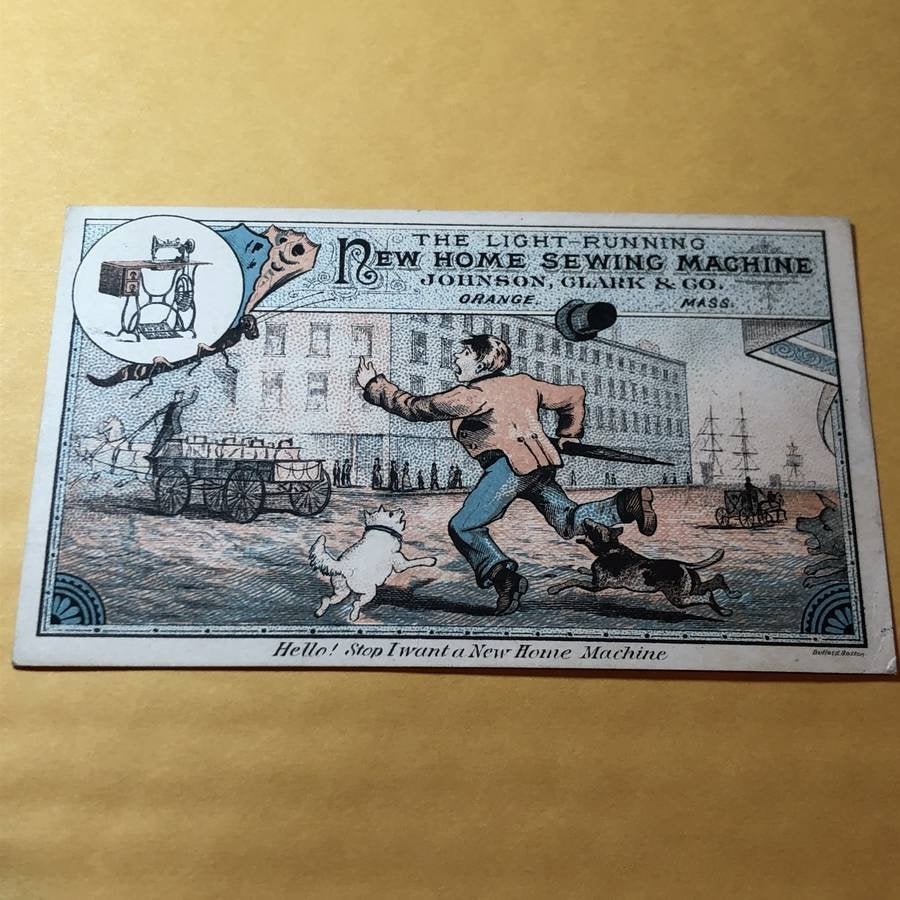 Victorian Trade Card #433 as Pictured... (1 of 2)