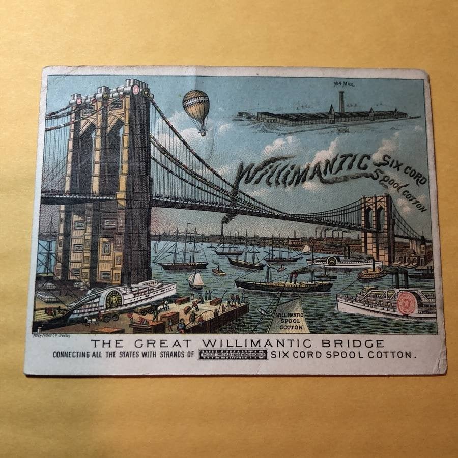 Victorian Trade Card #508 as Pictured... (1 of 2)