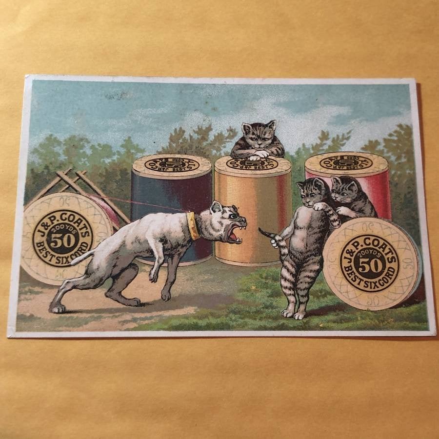Victorian Trade Card #540 as Pictured...: Victorian Trade Card #540 as Pictured. FREE DOMESTIC SHIPPING!