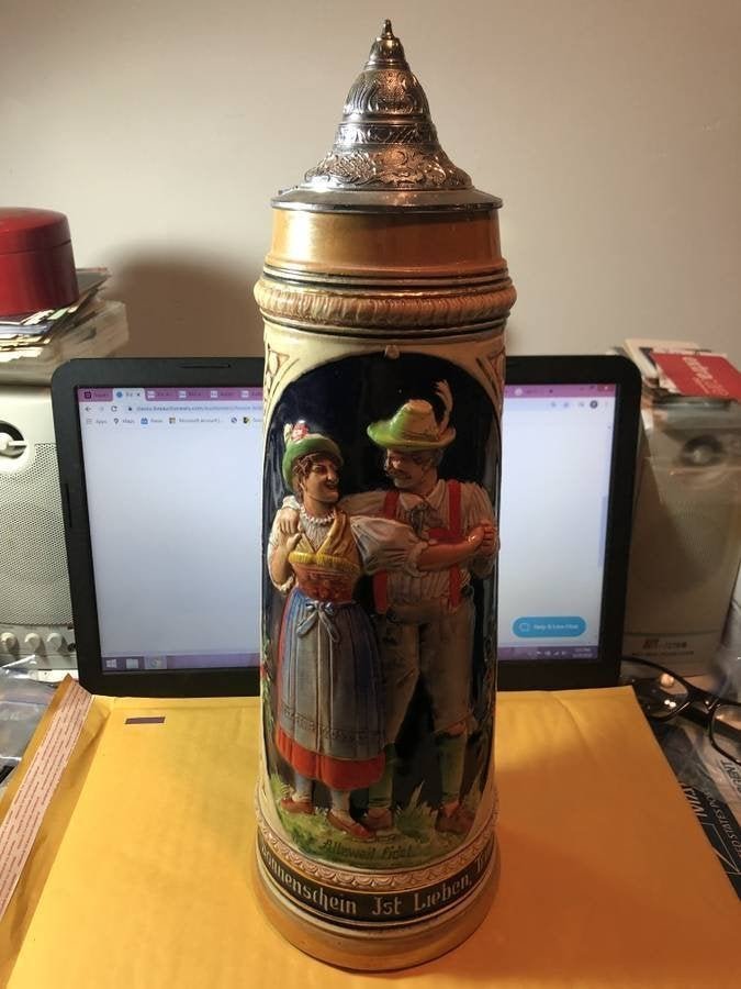 VINTAGE GERMAN OKTOBERFEST 2-LITER STEIN PREOWNED... (1 of 9)