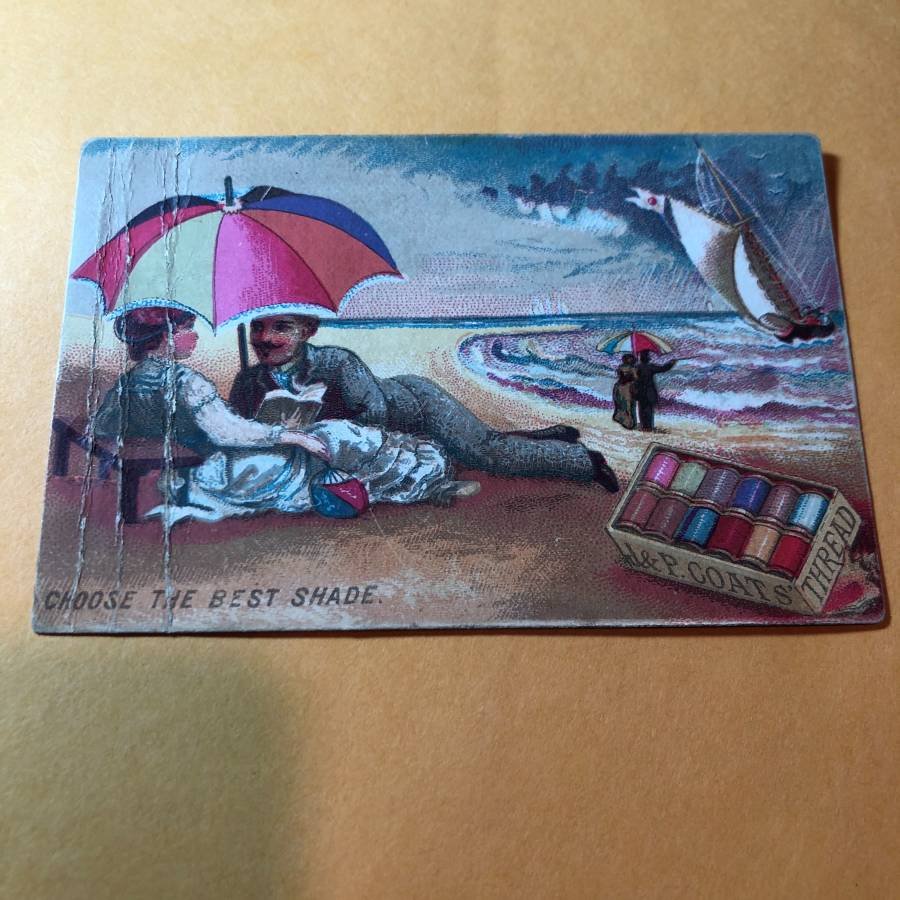 Victorian Trade Card #330 as Pictured. FREE SHIPPING!: Victorian Trade Card #330 as Pictured. FREE SHIPPING!