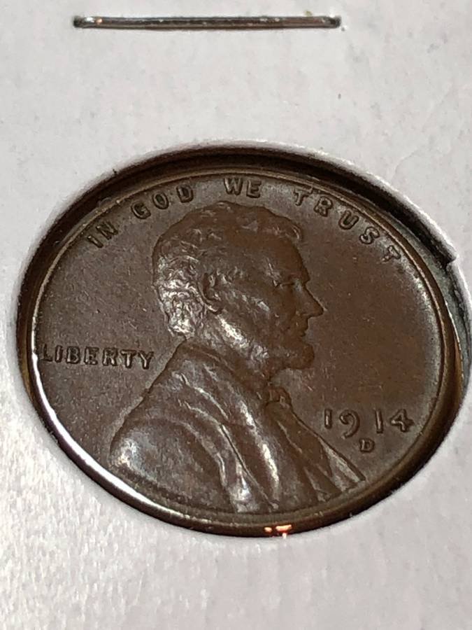 GENUINE 1944-D ALTERED DATE TO A 1914-D LINCOLN CENT... (1 of 2)