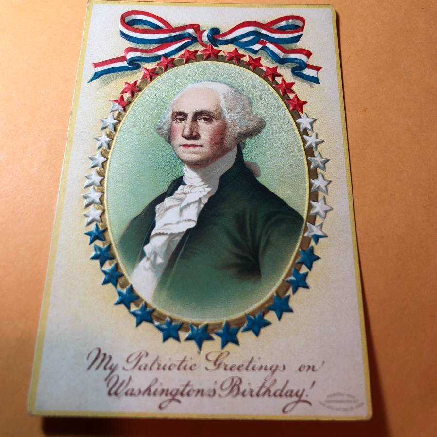 EARLY 1900's PATRIOTIC POSTCARD LOT-579 AS PICTURED.. (1 of 2)
