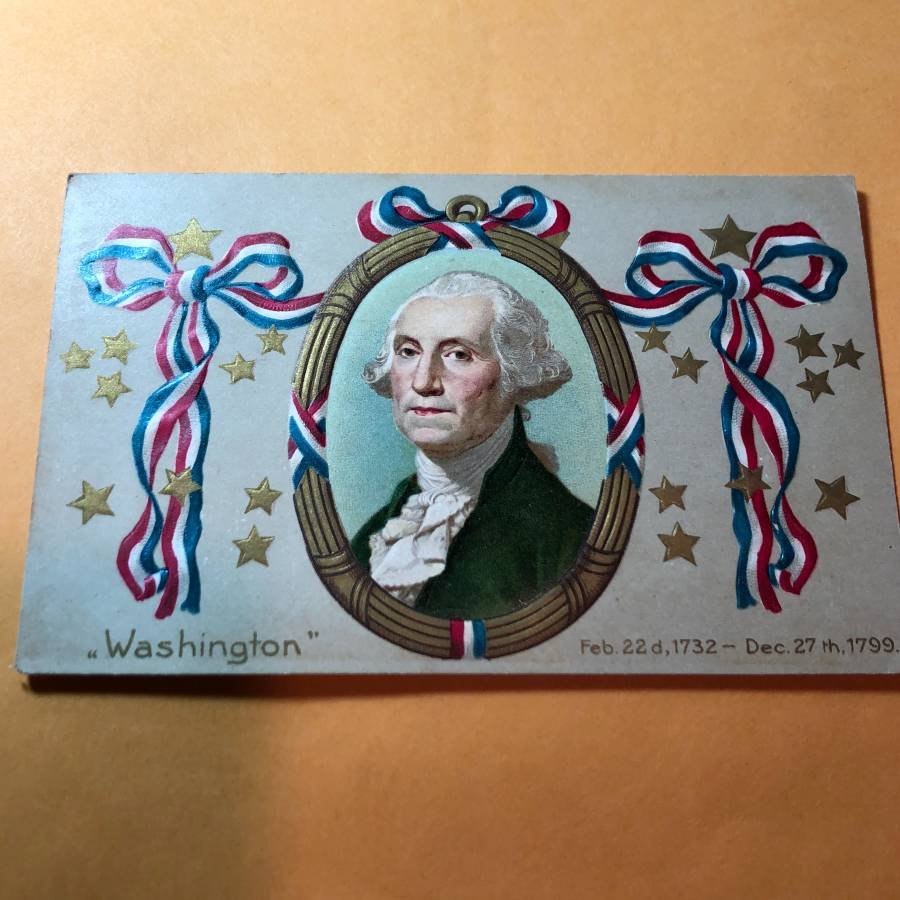 EARLY 1900's PATRIOTIC POSTCARD LOT-582 AS PICTURED.. (1 of 2)
