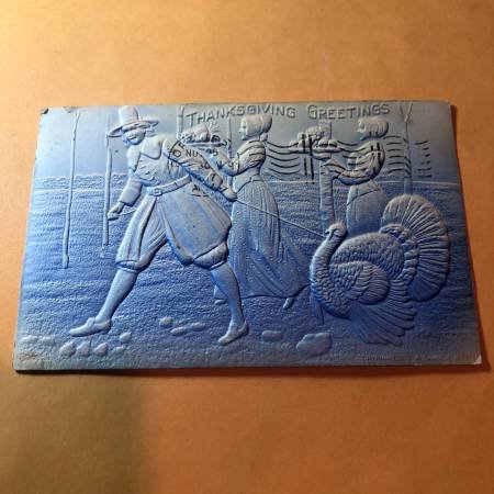 Early 1900's Thanksgiving Greetings Postcard #15... (1 of 2)