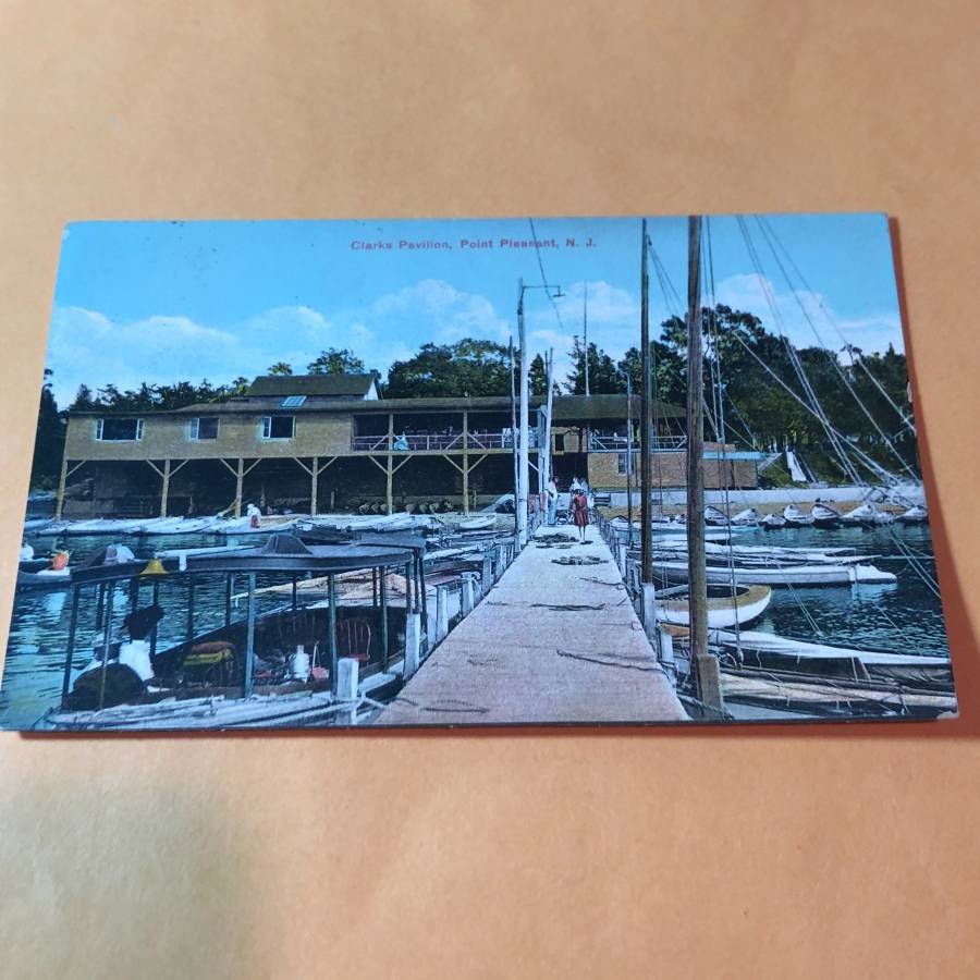 Early 1900's Point Pleasant NJ Postcard #318 as Pic'd (1 of 2)