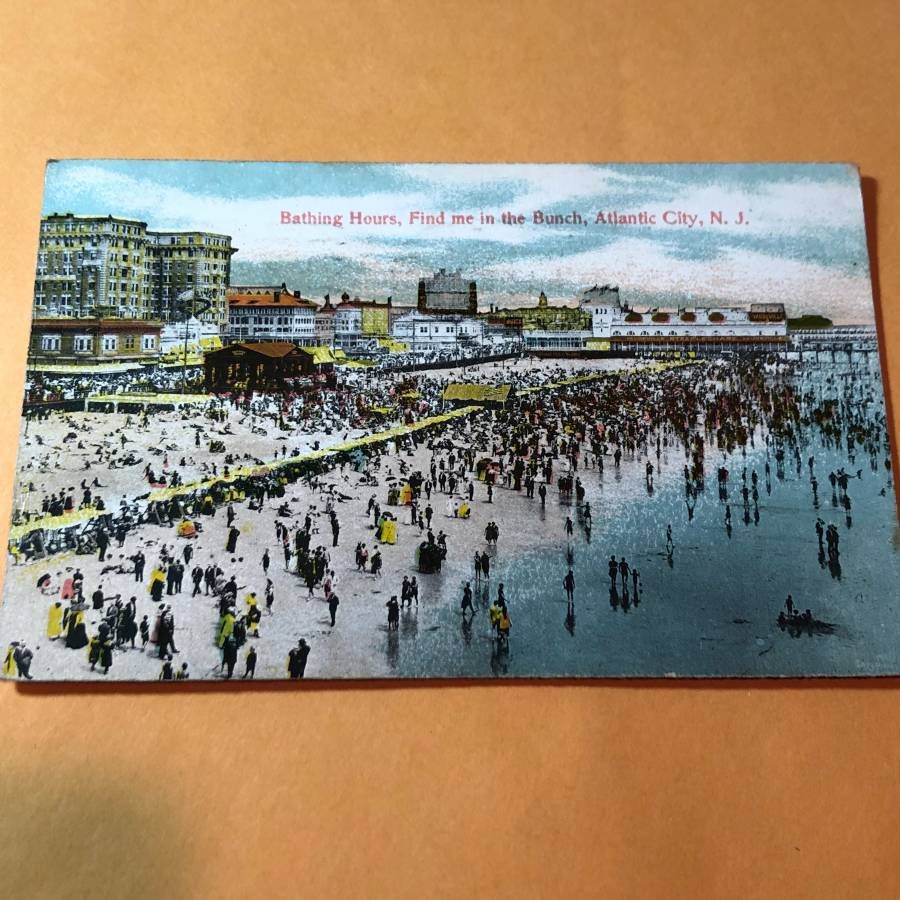 Early 1900's Atlantic City NJ Postcard #322 as Pictured (1 of 2)