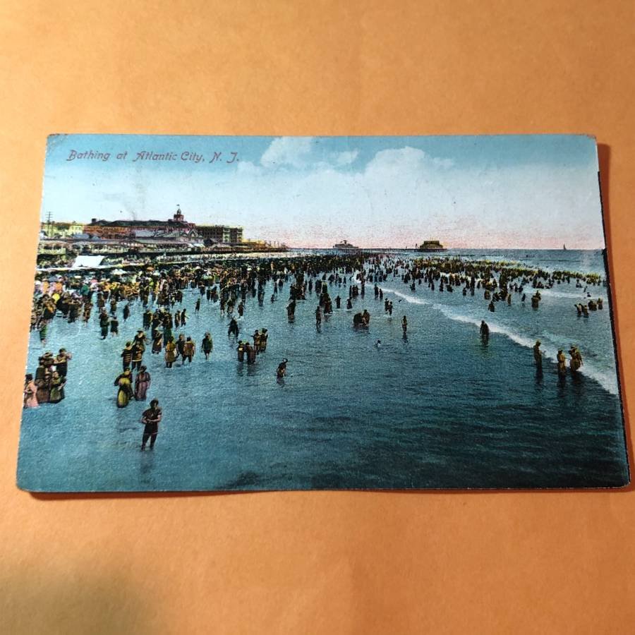 Early 1900's Atlantic City NJ Postcard #323 as Pictured (1 of 2)
