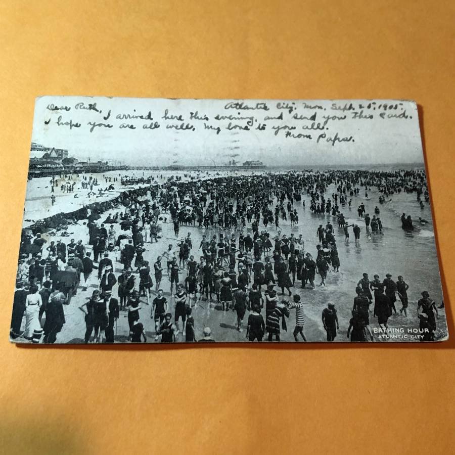 Early 1900's ATLANTIC CITY NJ Postcard #331 as Pictured (1 of 2)