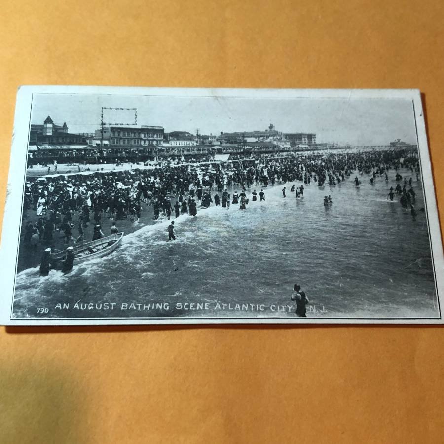 Early 1900's ATLANTIC CITY NJ Postcard #333 as Pictured (1 of 2)