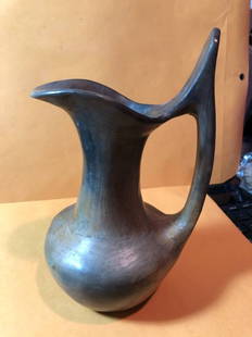 Rare Antique Catawba Indian Pottery Pitcher 1900's, 7": Rare Antique Catawba Indian Pottery Pitcher 1900's, 7" Tall in Good Condition as Pictured. $15 Domestic Shipping.