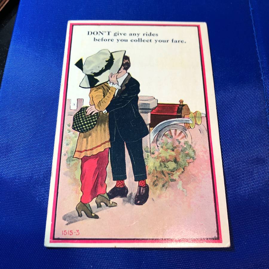 Early 1900's HUMOR Postcard #428 as Pictured... (1 of 2)