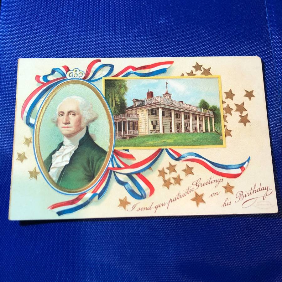 Early 1900's Embossed Washington Postcard #438 as Pic'd (1 of 2)