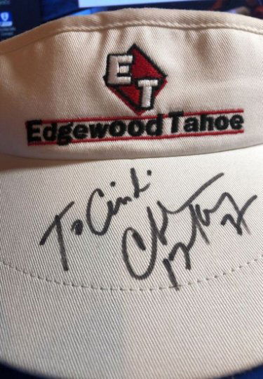 Charles Barkley Autographed Golf Outing Sun Visor... (1 of 3)