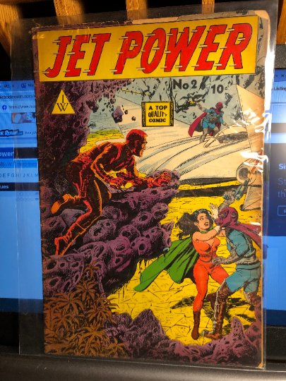 Jet Power Mini (1958) I.W Enterprises #2 10c Comic Book (1 of 6)