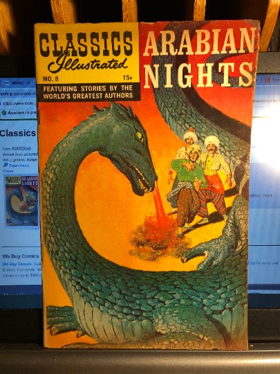 Classics Illustrated Number-8 Arabian Nights Comic Book (1 of 4)