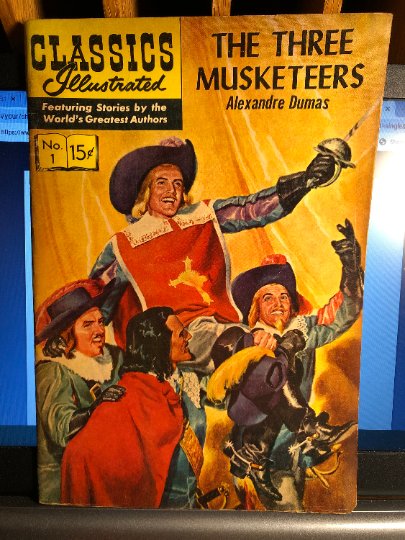 Classics Illustrated #1-The Three Musketeers Classics.. (1 of 6)