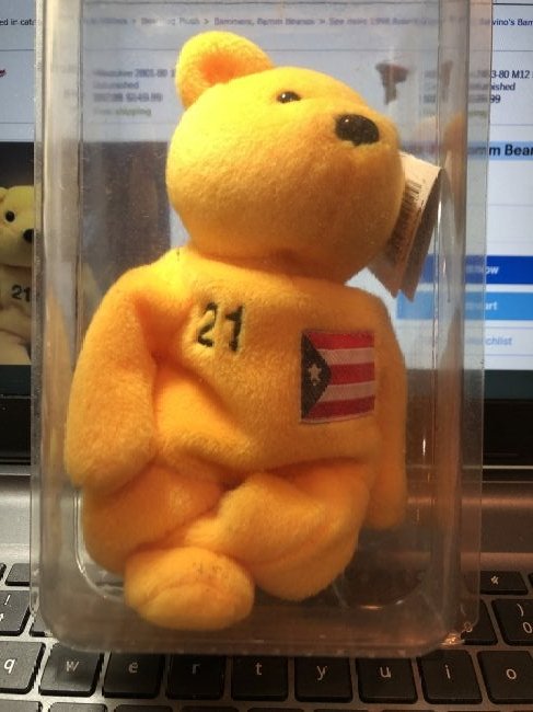 Pittsburgh Pirates Roberto Clemente #21 Bamm Beanos Bea (1 of 3)