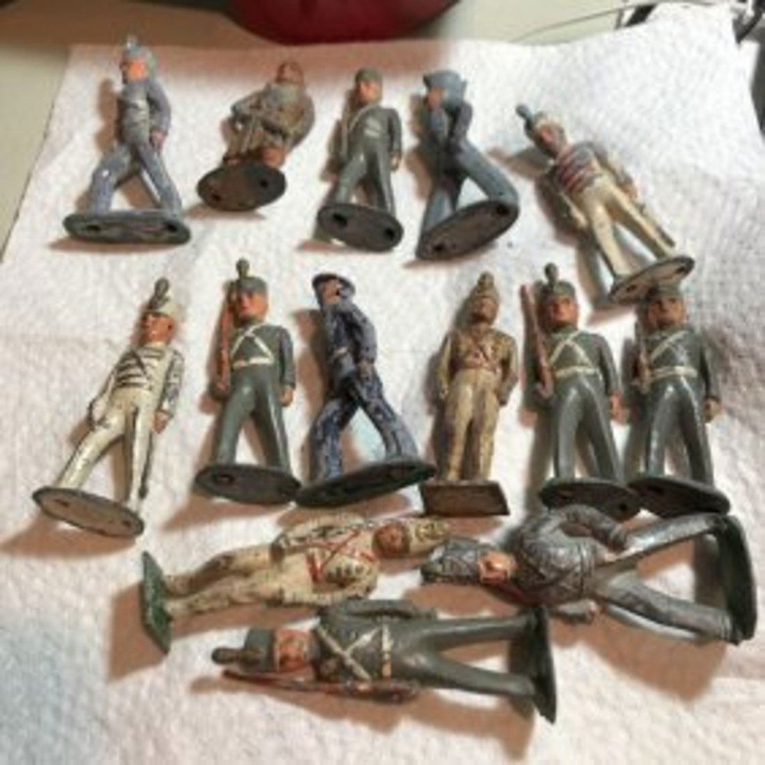 14-Early Cadet Lead Figures Preowned from an Estate (1 of 4)