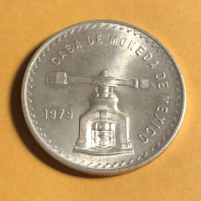Mexico 1979 Uncirculated Condition Onza Silver Coin... (1 of 2)
