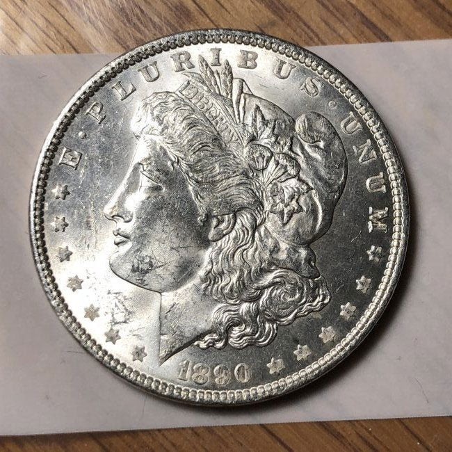 1890-P Uncirculated Condition Morgan Silver Dollar... (1 of 2)