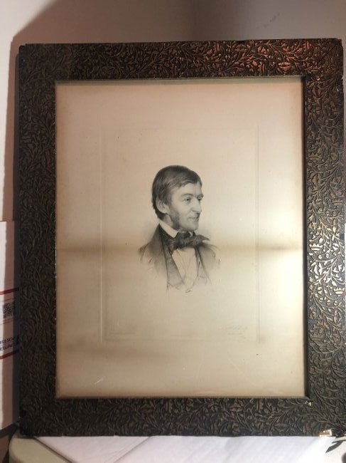 Scarce Ralph Waldo Emerson Head-&-Shoulders Portrait... (1 of 7)