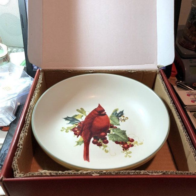 Lenox China WINTER GREETINGS EVERYDAY TARTAN Bowl (1 of 5)