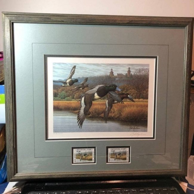 Rob Leslie: 1992 New Jersey Signed 4,074/10,011 Duck.. (1 of 4)