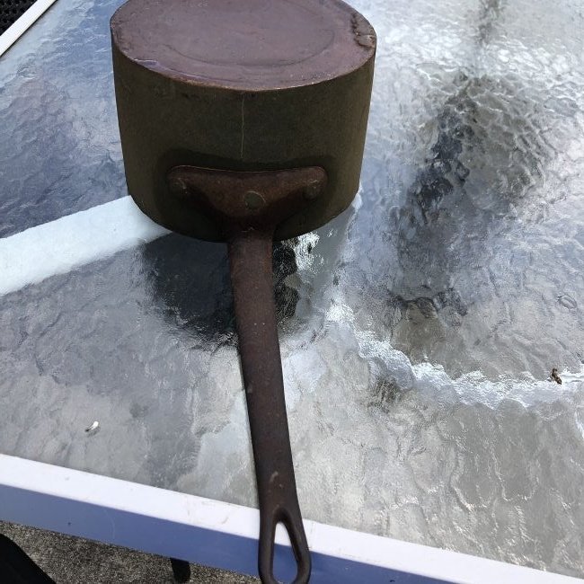 Antique Early Scarce 1800's Copper S & A CO Dove Tailed (1 of 6)