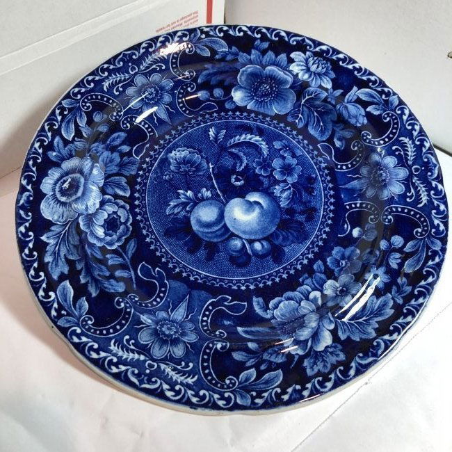 Antique Early 19th Century Stubbs & Kent Longport Plate (1 of 4)