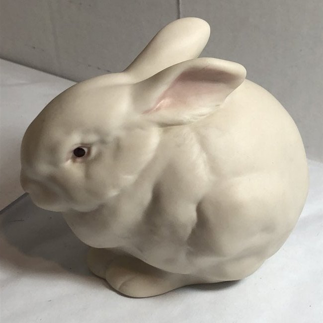 Vintage Rabbit Figurine (Mr Snowball) Cybis Porcelain..: Vintage Rabbit Figurine (Mr Snowball) Cybis Porcelain Manufacturer New Jersey USA 4" Wide in Good Condition. $6.00 Domestic Shipping.