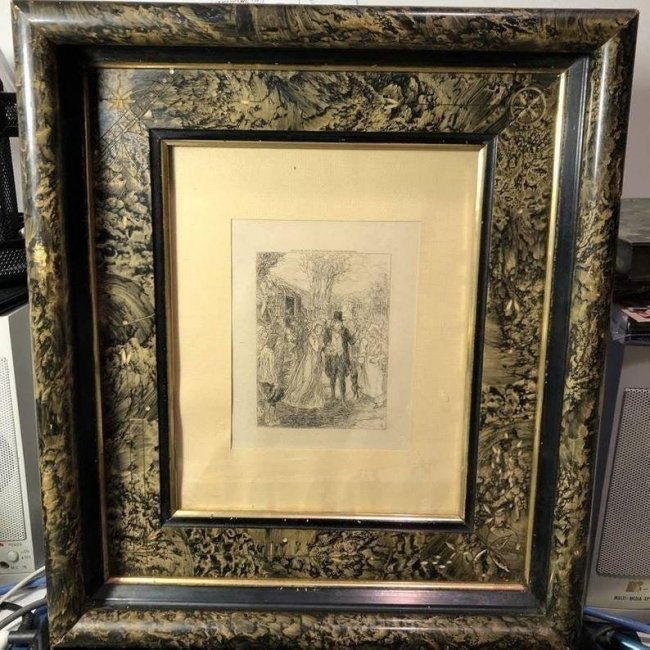 JOHN SLOAN Etching Copyright 1903 by Frederick J Quinby (1 of 7)