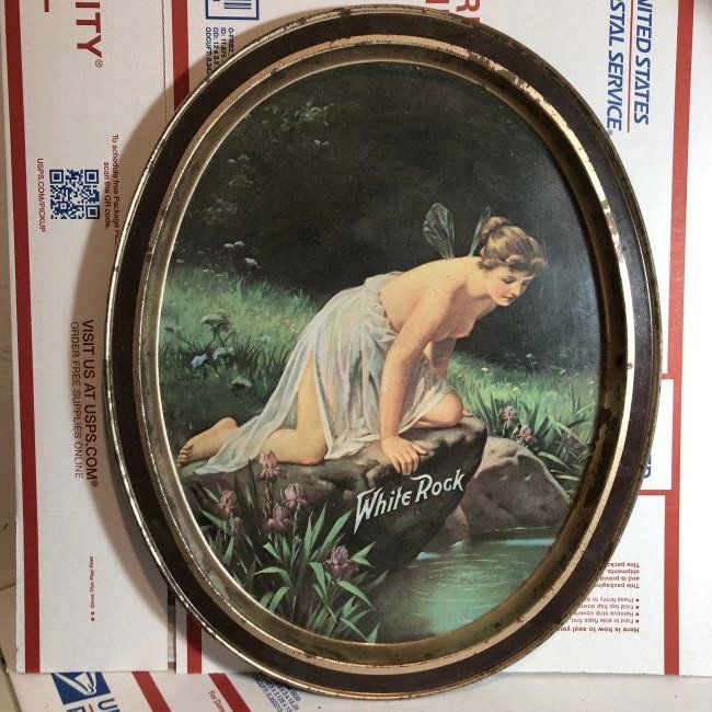 White Rock Beer 14.5"x11.5" Wall Hanger Serving Tray.. (1 of 4)