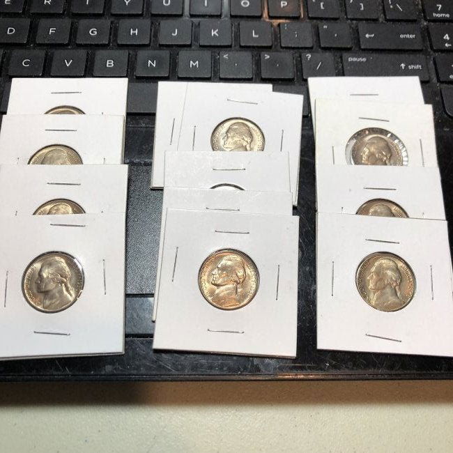 13-1950-D BU Condition Key Date Jefferson Nickels... (1 of 3)